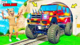 GTA 5 - НАШЁЛ ГИГАНТСКИЙ ГЕЛИК НА БОЛЬШИХ КОЛЁСАХ В ГТА 5 ! - БИТВА АВТОУГОНЩИКОВ В GTA 5